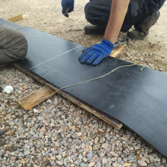 Стыковка конвейерной ленты методом холодной вулканизации