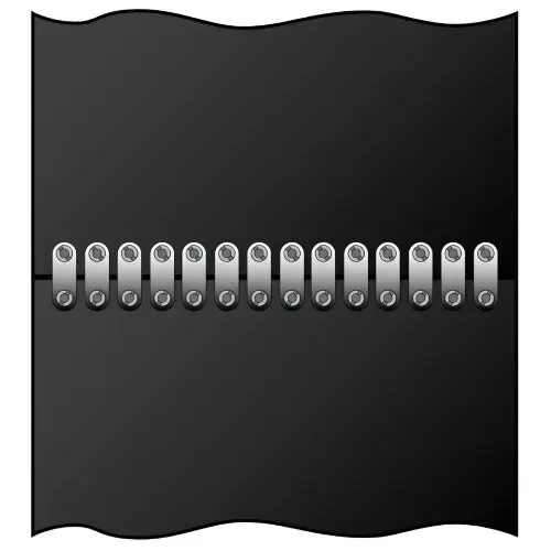 Соединители для конвейерных лент Flexco® Bolt Solid Plate 190ЕMA MegAlloy®