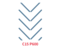 Шевронная лента C15 P600 EP250