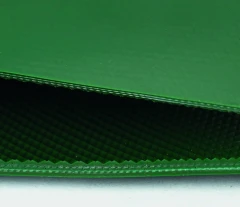 Конвейерная лента зеленая ПВХ глянцевая гладкая 2 мм тип 1 N 21