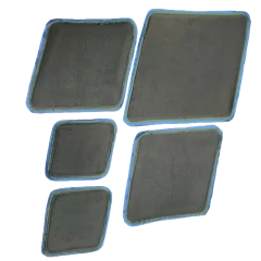 Ремонтная латка усиленная тканью 360 x 270 x 3.8 мм