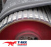 Резинокерамическая футеровка барабанов T-REX CERA-REX 12x380x10000