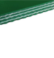 Конвейерная лента ПВХ зелёная гладкая 4,6 мм 18 Н/мм тип P32-11