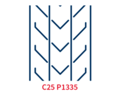 Шевронная лента C25 P1335 EP400